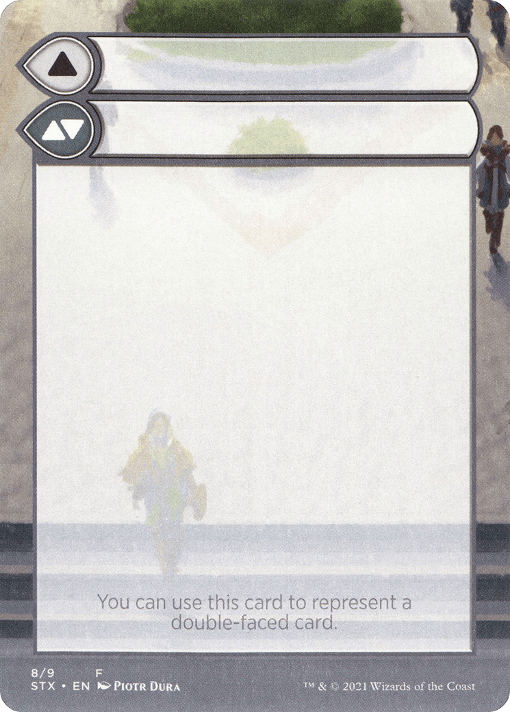 Double-Faced Substitute Card (SSTX-008) - Strixhaven: School of Mages Substitute Cards (Borderless)