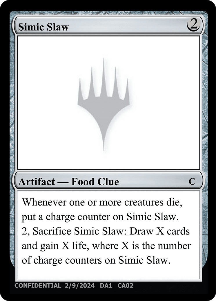 Simic Slaw (DA1-CAB) - Unknown Event