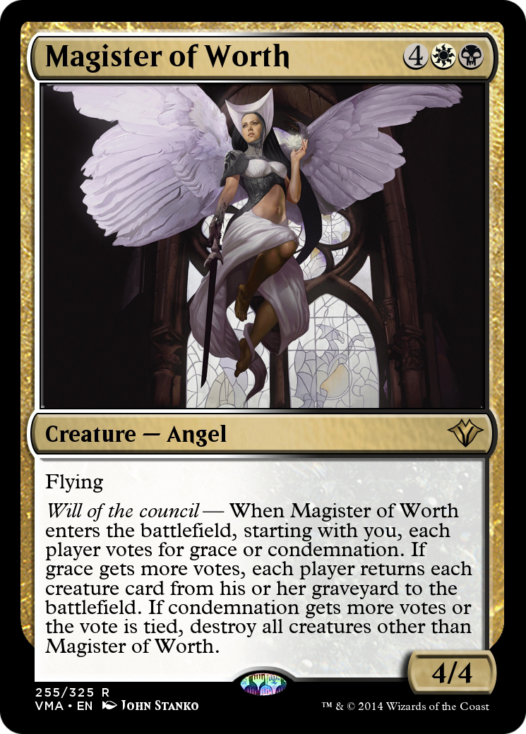 Magister of Worth (VMA-255) - Vintage Masters Foil