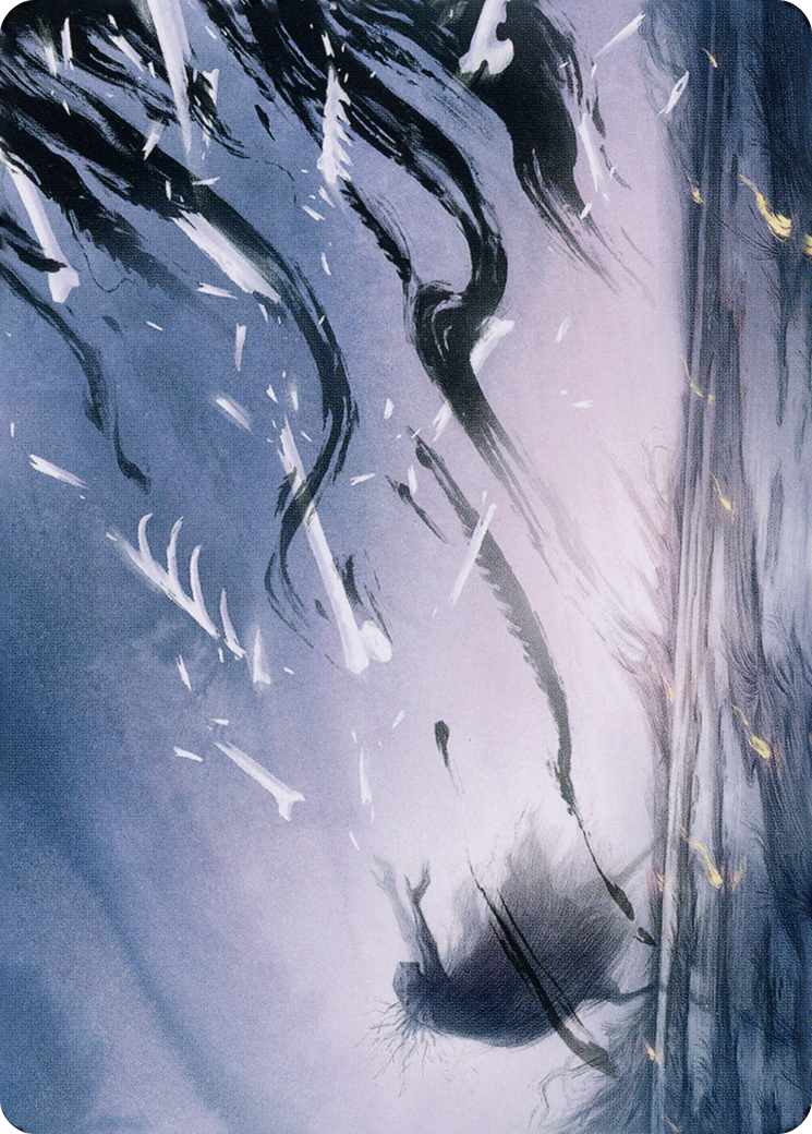 Shadow Prophecy // Shadow Prophecy (ADMU-025) - Dominaria United Art Series (Borderless) Foil