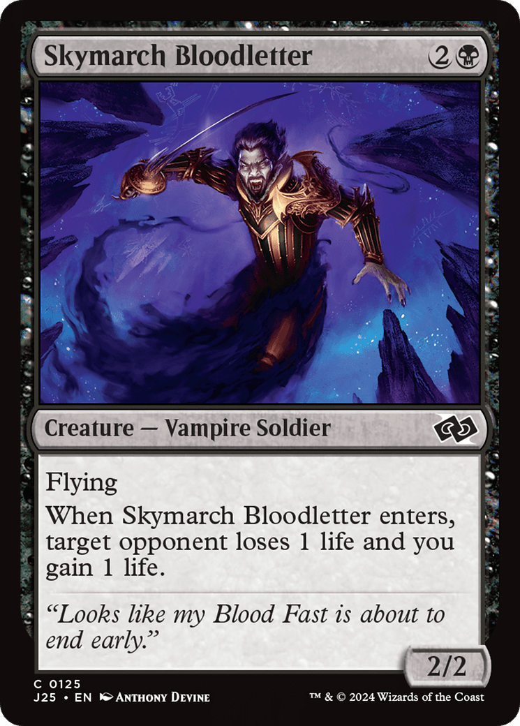 Skymarch Bloodletter (J25-125) - Foundations Jumpstart