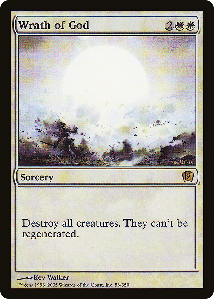 Wrath of God (9ED-56★) - Ninth Edition Foil