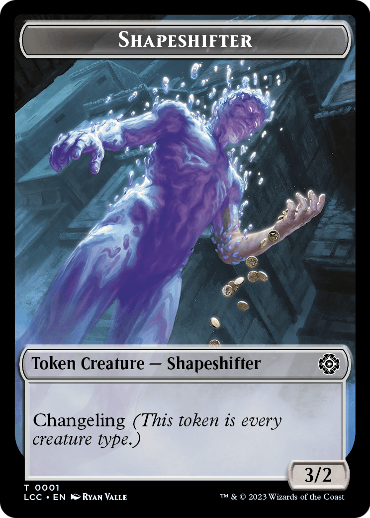 Shapeshifter (TLCC-001) - The Lost Caverns of Ixalan Commander Tokens