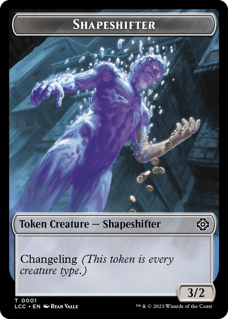 Shapeshifter (TLCC-001) - The Lost Caverns of Ixalan Commander Tokens