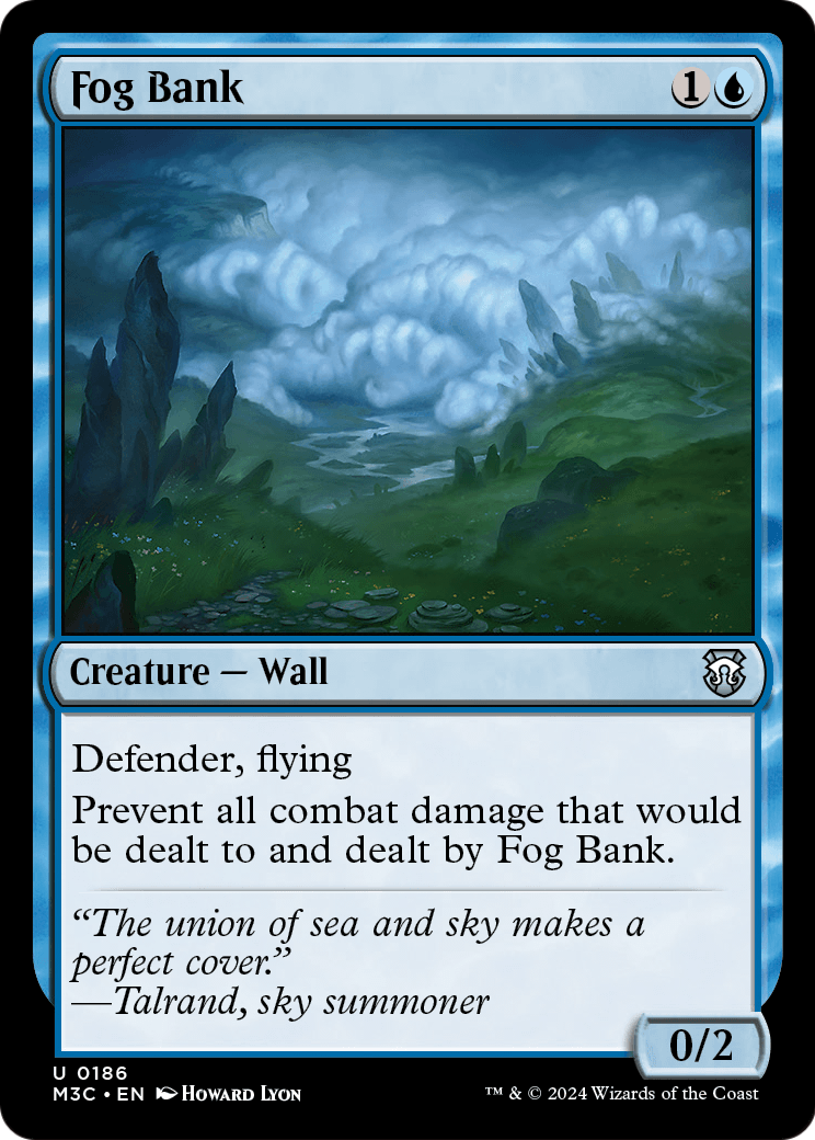 Fog Bank (M3C-186) - Modern Horizons 3 Commander Foil