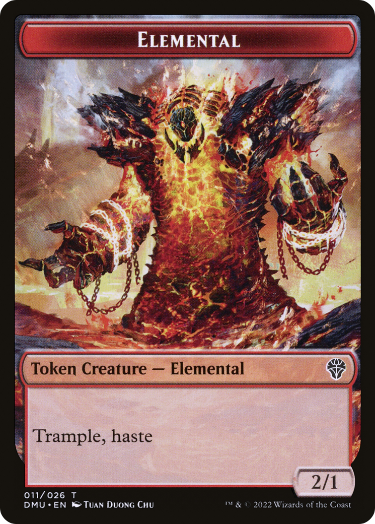 Elemental (TDMU-011) - Dominaria United Tokens Foil
