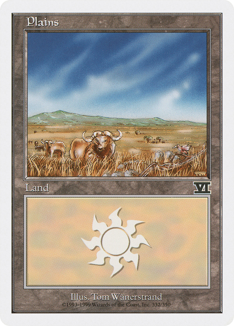 Plains (6ED-332) - Classic Sixth Edition