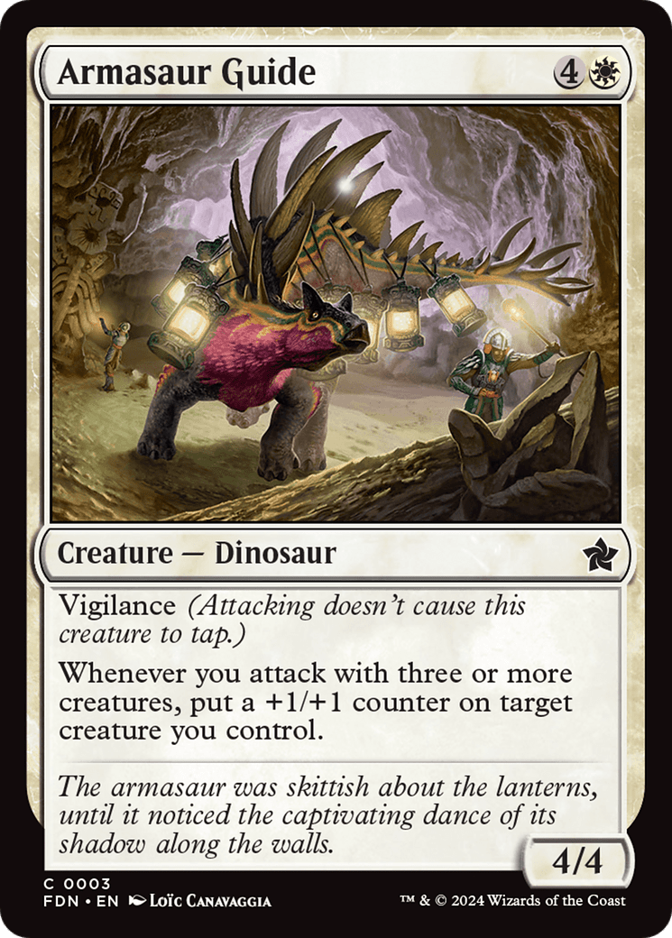 Armasaur Guide (FDN-003) - Foundations