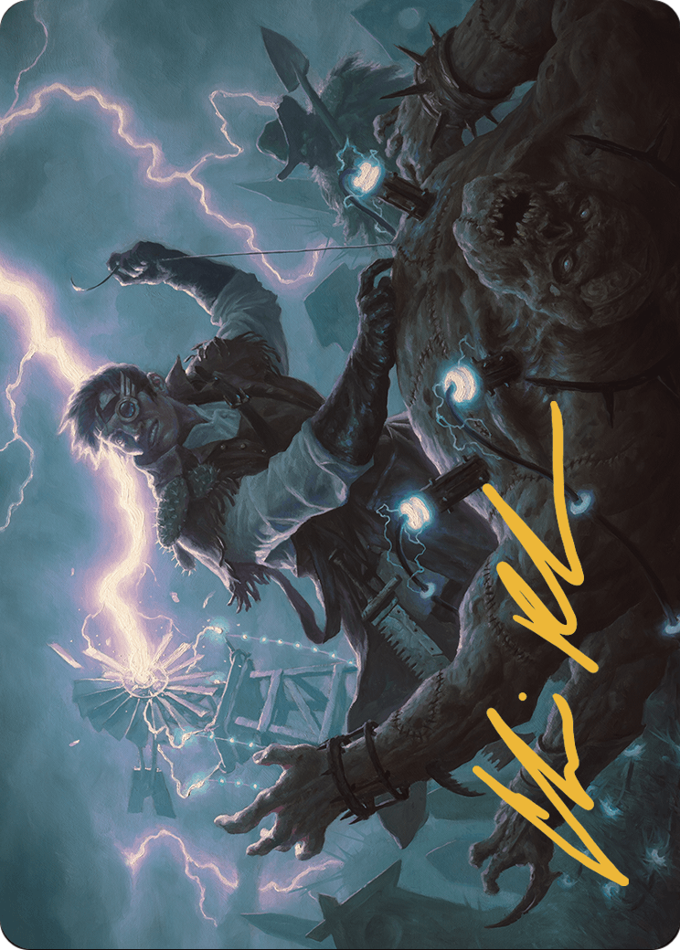 Geralf, the Fleshwright // Geralf, the Fleshwright (AOTJ-005) - Outlaws of Thunder Junction Art Series (Borderless)