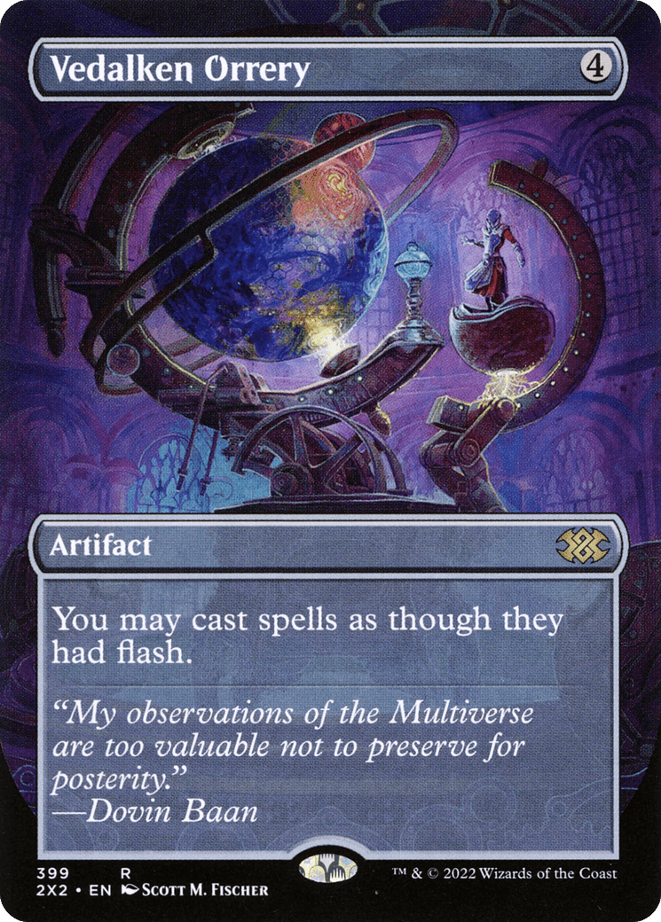 Vedalken Orrery (2X2-399) - Double Masters 2022 (Borderless) Foil