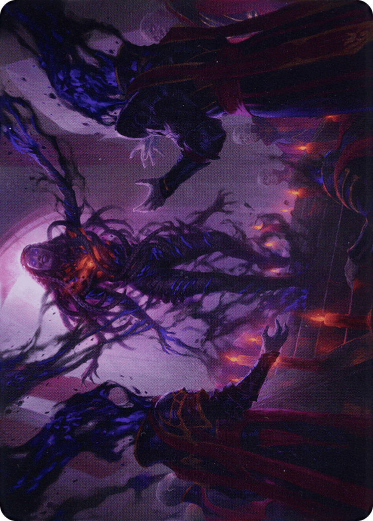 Braids, Arisen Nightmare // Braids, Arisen Nightmare (ADMU-023) - Dominaria United Art Series (Borderless) Foil