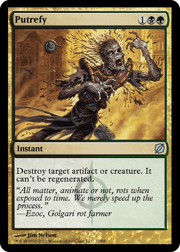 Putrefy (TD2-073) - Duel Decks: Mirrodin Pure vs. New Phyrexia