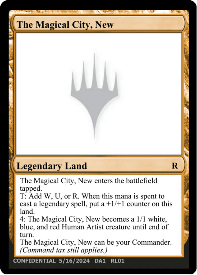 The Magical City, New (DA1-RL01B) - Unknown Event