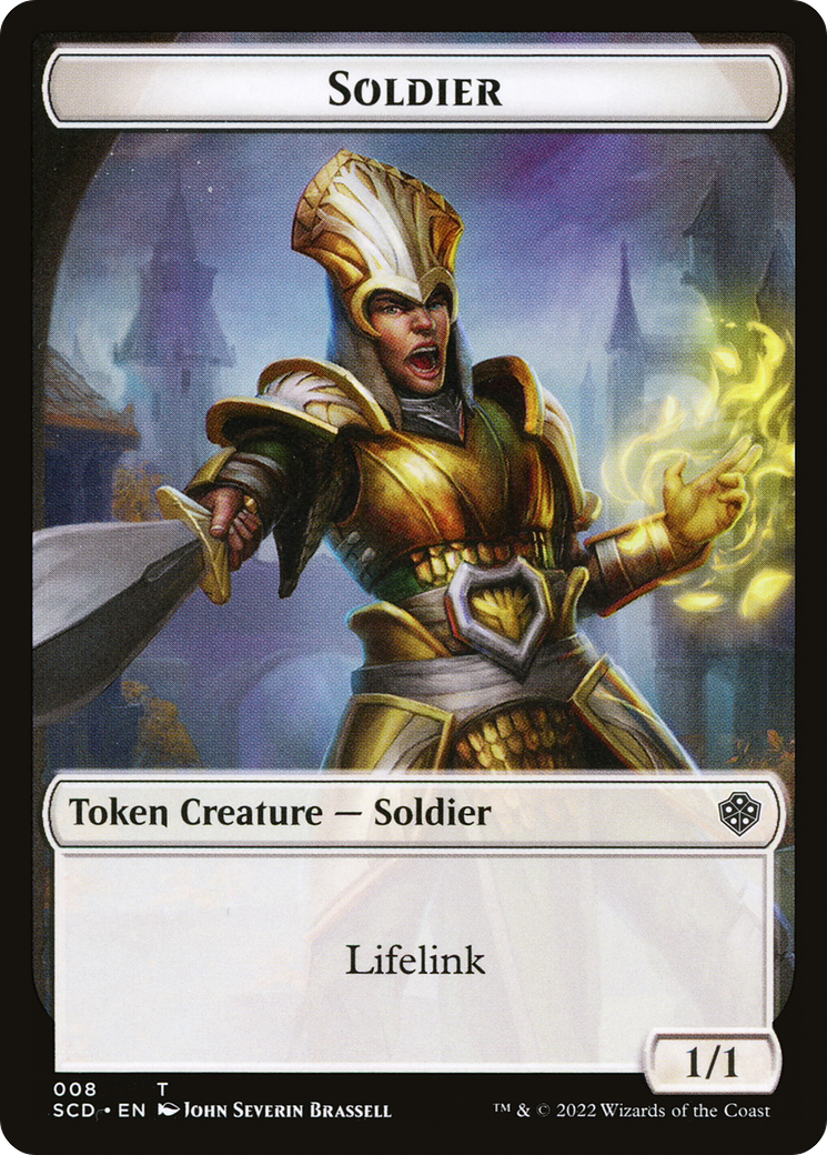 Soldier (TSCD-008) - Starter Commander Deck Tokens