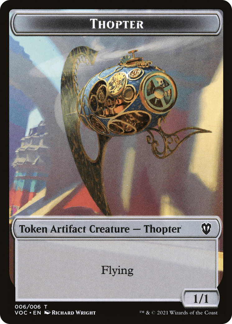 Thopter (TVOC-006) - Crimson Vow Commander Tokens
