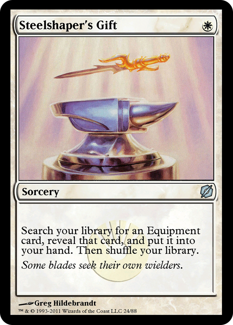 Steelshaper's Gift (TD2-024) - Duel Decks: Mirrodin Pure vs. New Phyrexia