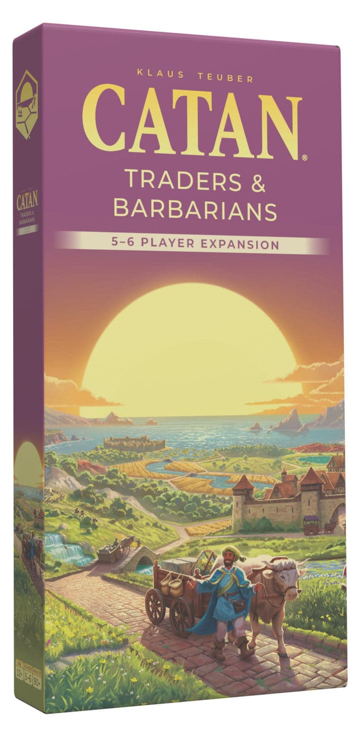 Catan (6th Edition) | Traders & Barbarians Expansion | 5-6 Player Extension