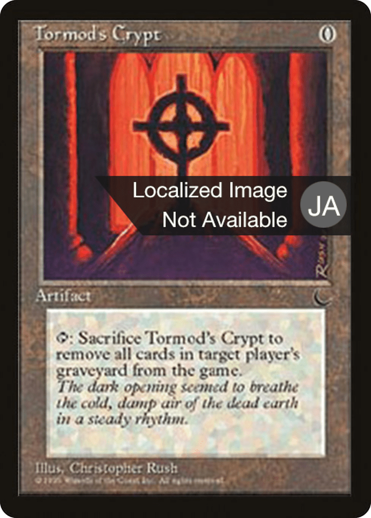 Tormod's Crypt (BCHR-109) - Chronicles Foreign Black Border