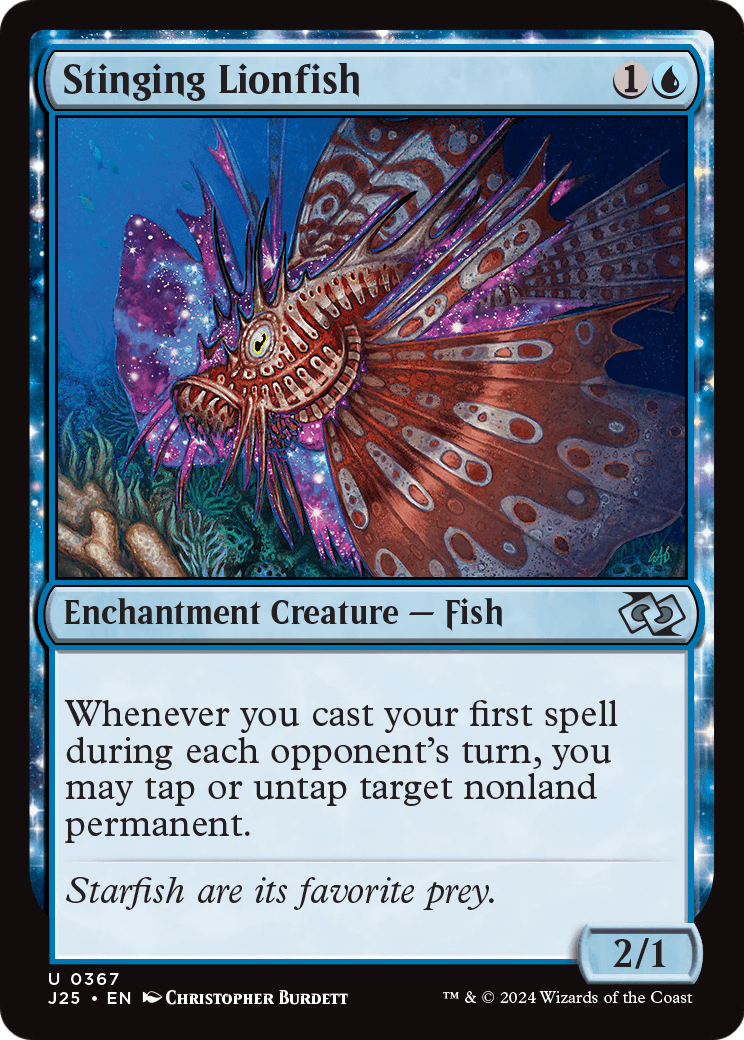 Stinging Lionfish (J25-367) - Foundations Jumpstart