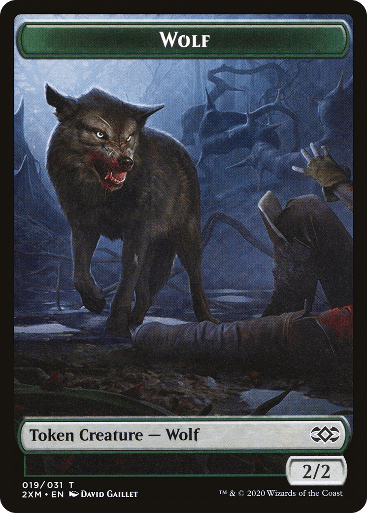 Wolf (T2XM-019) - Double Masters Tokens