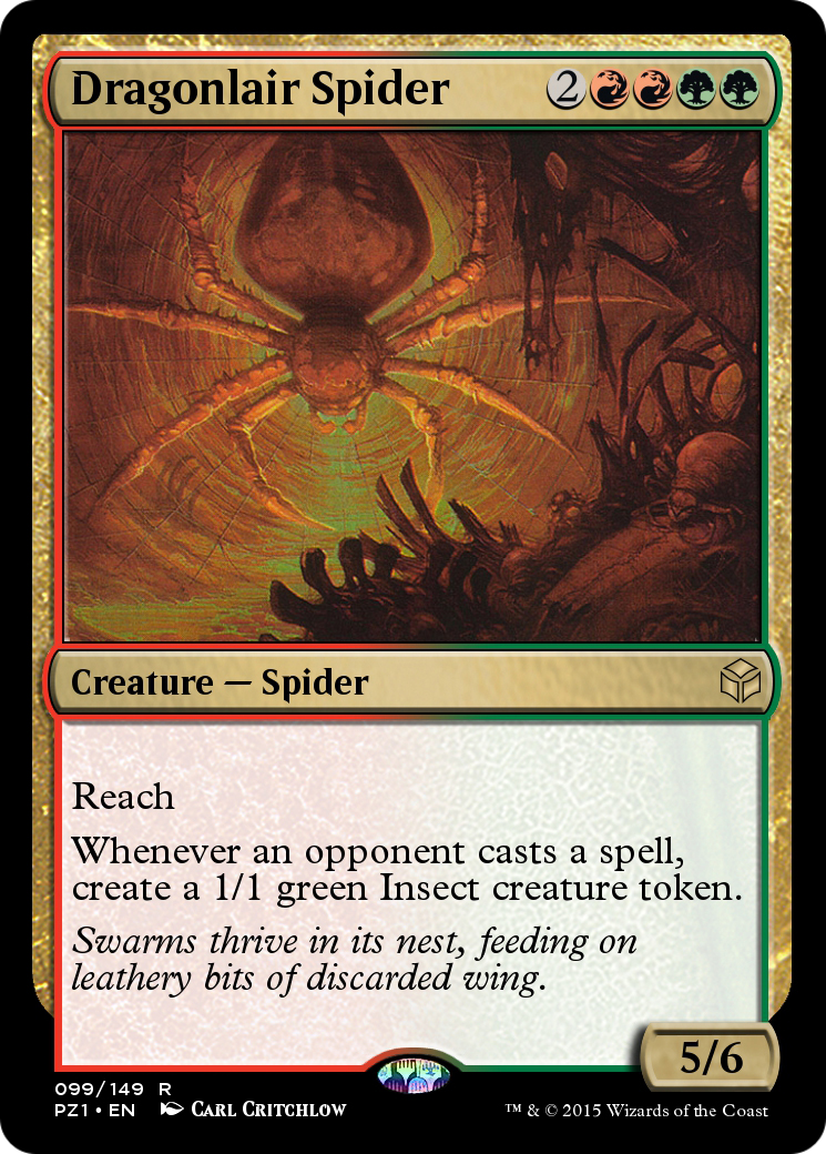 Dragonlair Spider (PZ1-099) - Legendary Cube Prize Pack