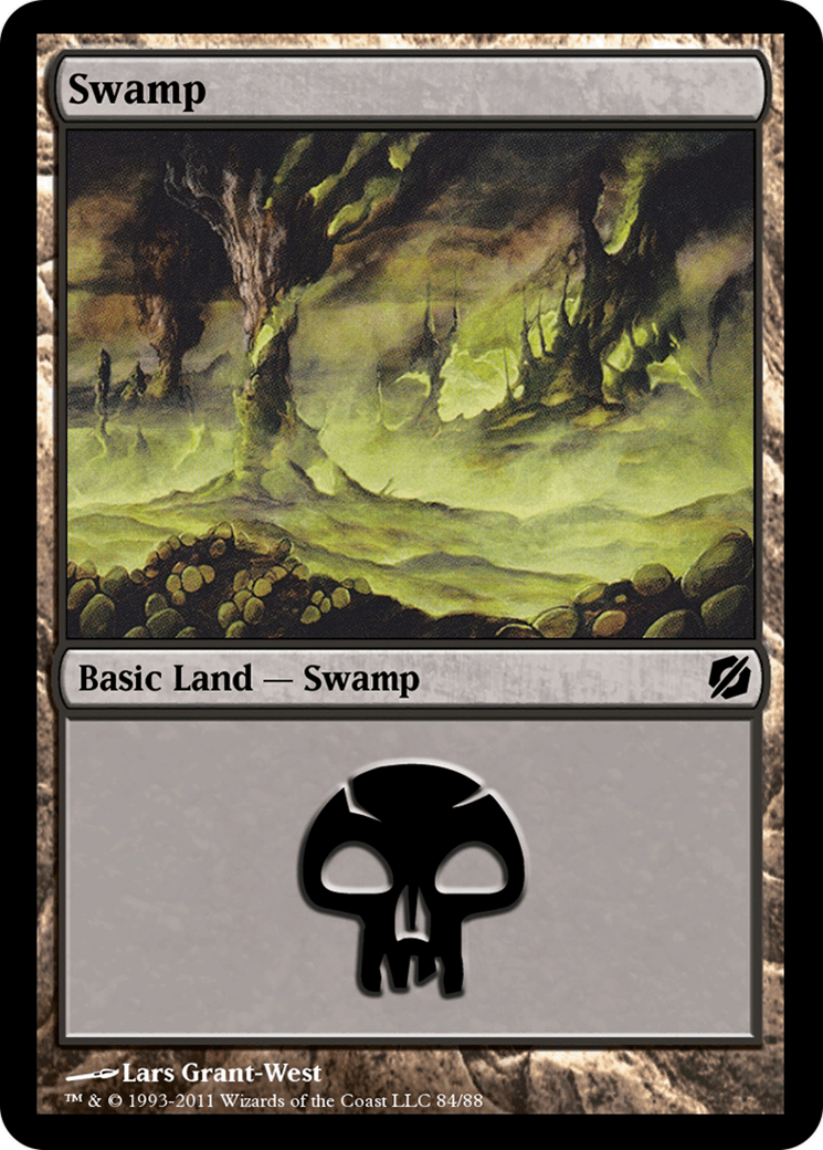 Swamp (TD2-084) - Duel Decks: Mirrodin Pure vs. New Phyrexia