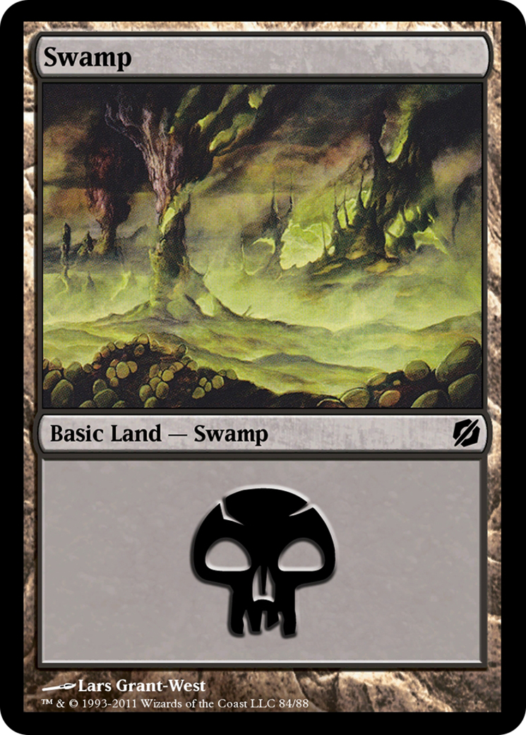 Swamp (TD2-084) - Duel Decks: Mirrodin Pure vs. New Phyrexia