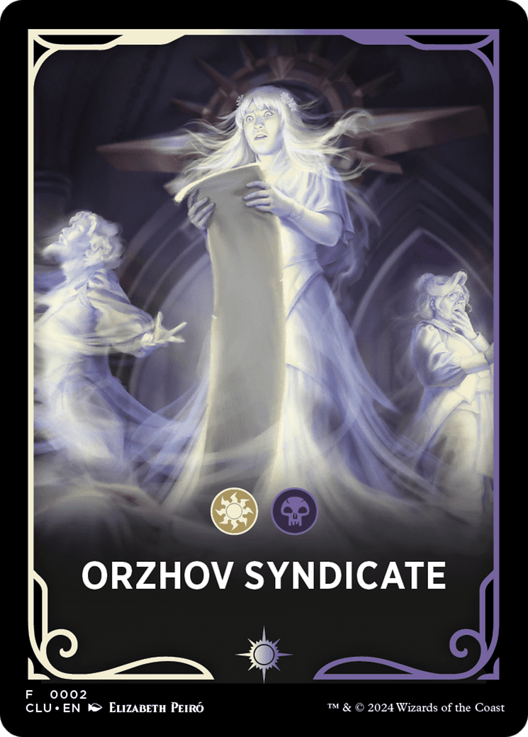 Orzhov Syndicate (FCLU-002) - Ravnica: Clue Edition Front Cards