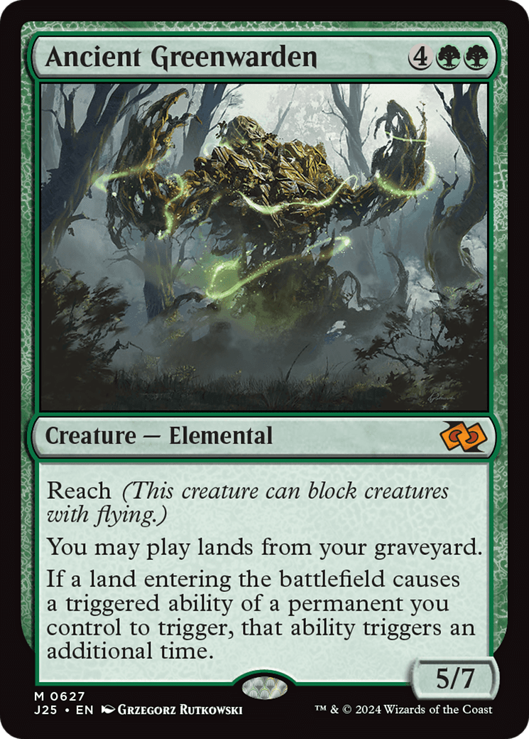 Ancient Greenwarden (J25-627) - Foundations Jumpstart