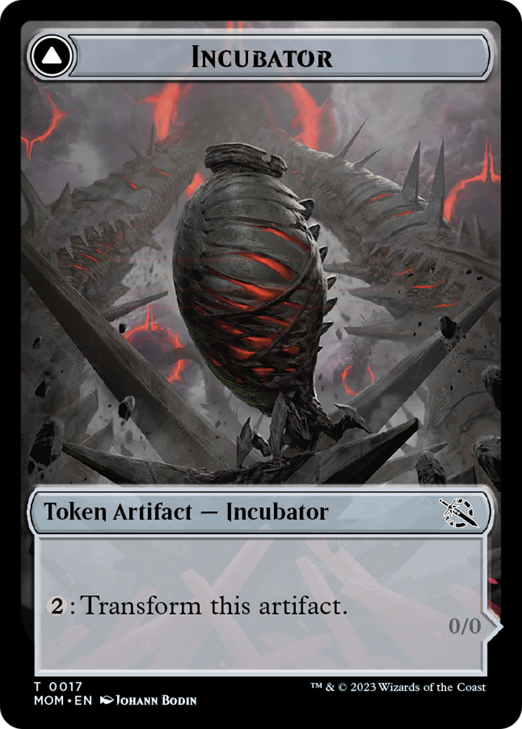 Incubator // Phyrexian (TMOM-017) - March of the Machine Tokens