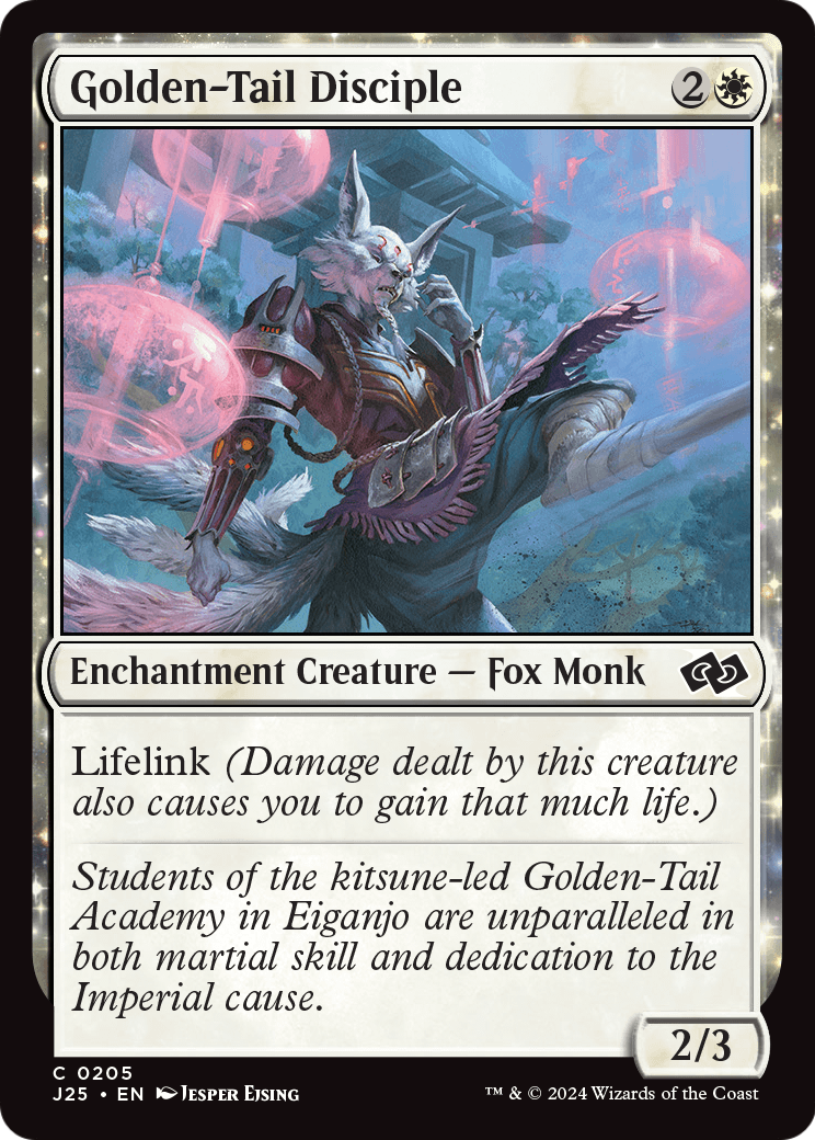 Golden-Tail Disciple (J25-205) - Foundations Jumpstart