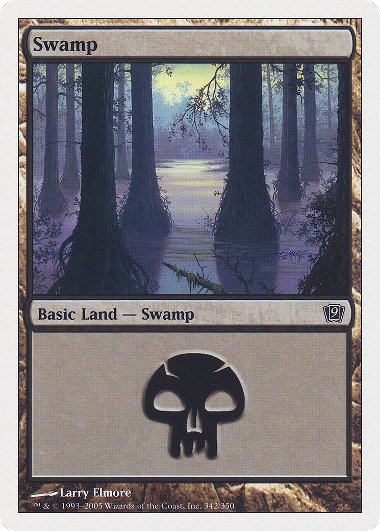 Swamp (9ED-342) - Ninth Edition