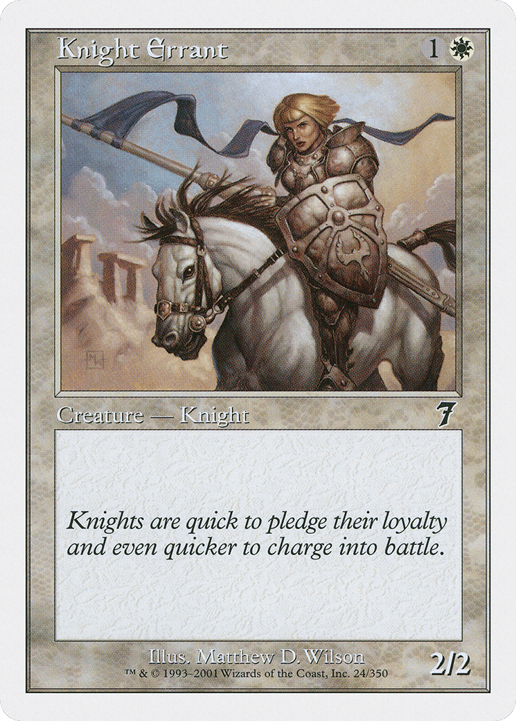 Knight Errant (7ED-024) - Seventh Edition