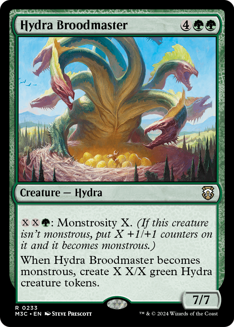 Hydra Broodmaster (M3C-233) - Modern Horizons 3 Commander Foil