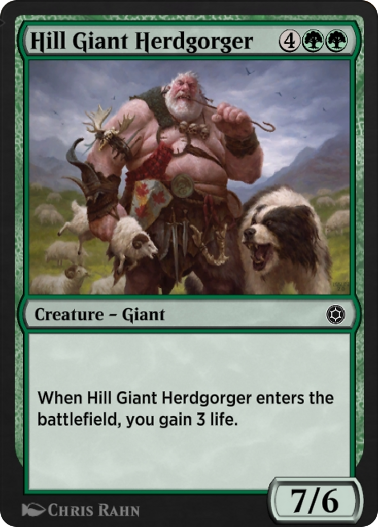 Hill Giant Herdgorger (HBG-213) - Alchemy Horizons: Baldur's Gate