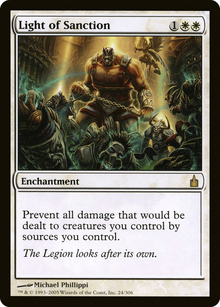 Light of Sanction (RAV-024) - Ravnica: City of Guilds Foil