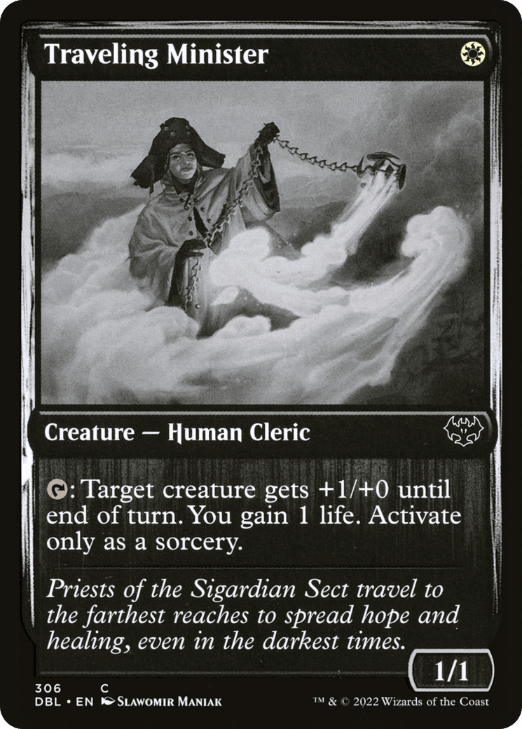 Traveling Minister (DBL-306) - Innistrad: Double Feature