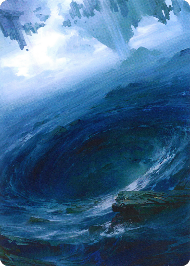 Island // Island (AZNR-012) - Zendikar Rising Art Series (Borderless)