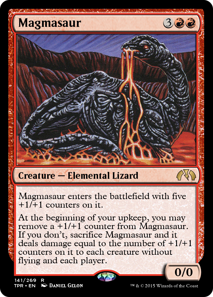 Magmasaur (TPR-141) - Tempest Remastered