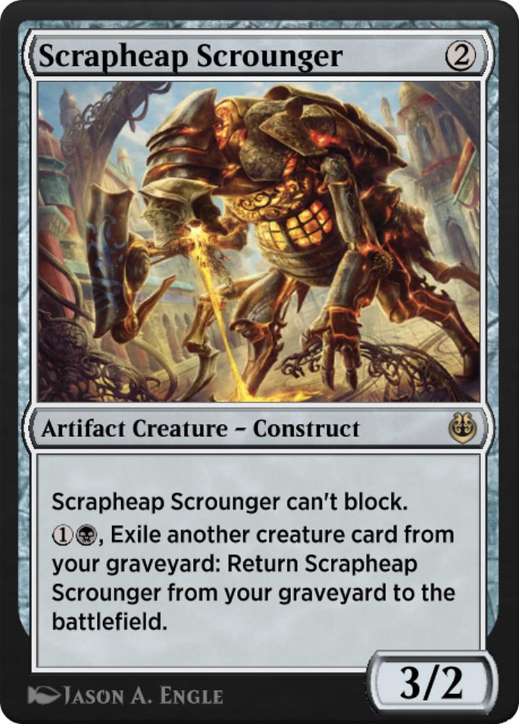 Scrapheap Scrounger (KLR-268) - Kaladesh Remastered