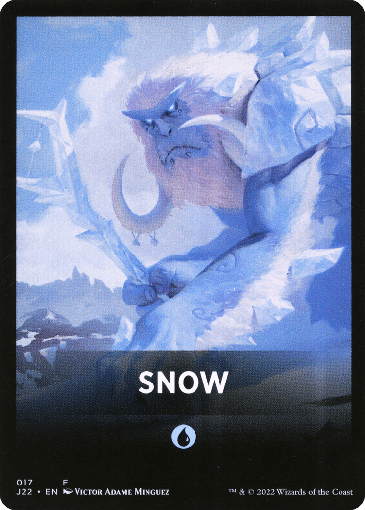Snow (FJ22-017) - Jumpstart 2022 Front Cards