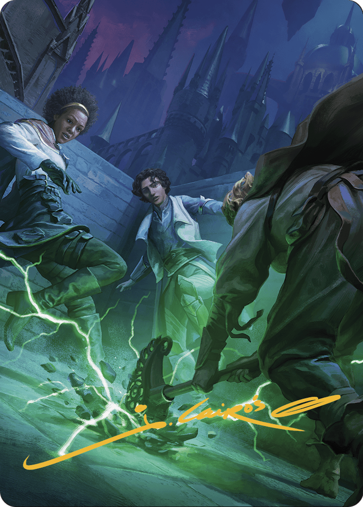 Fanatical Strength // Fanatical Strength (AMKM-032) - Murders at Karlov Manor Art Series (Borderless) Foil