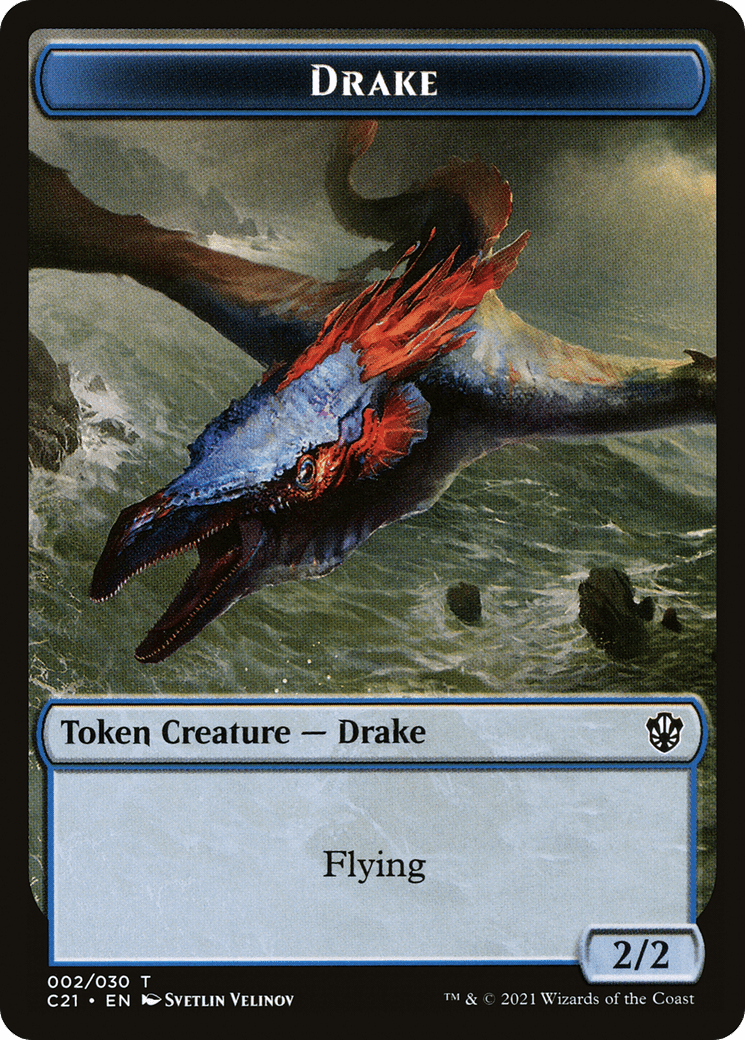 Drake (TC21-002) - Commander 2021 Tokens
