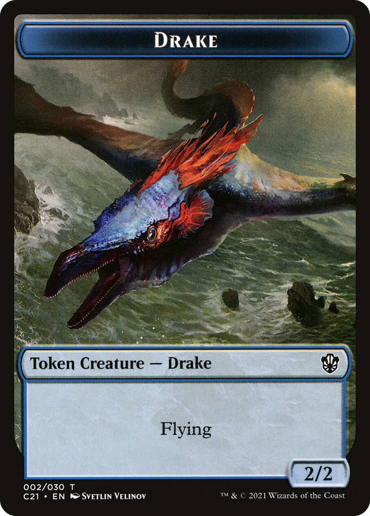 Drake (TC21-002) - Commander 2021 Tokens
