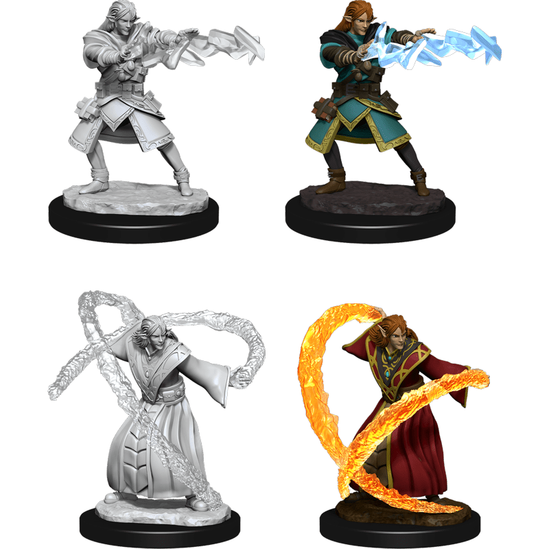 D&D Nolzur's Marvelous Miniatures | Elf Wizard (Male - C)