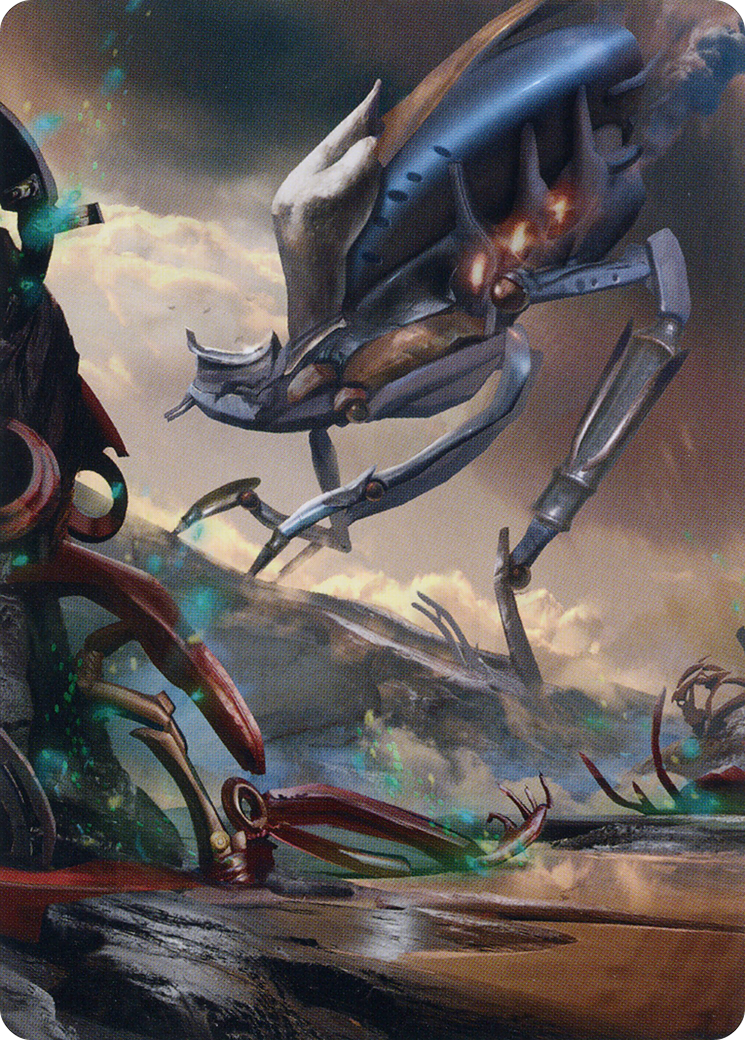 Swamp // Swamp (ABRO-051) - The Brothers' War Art Series (Borderless) Foil