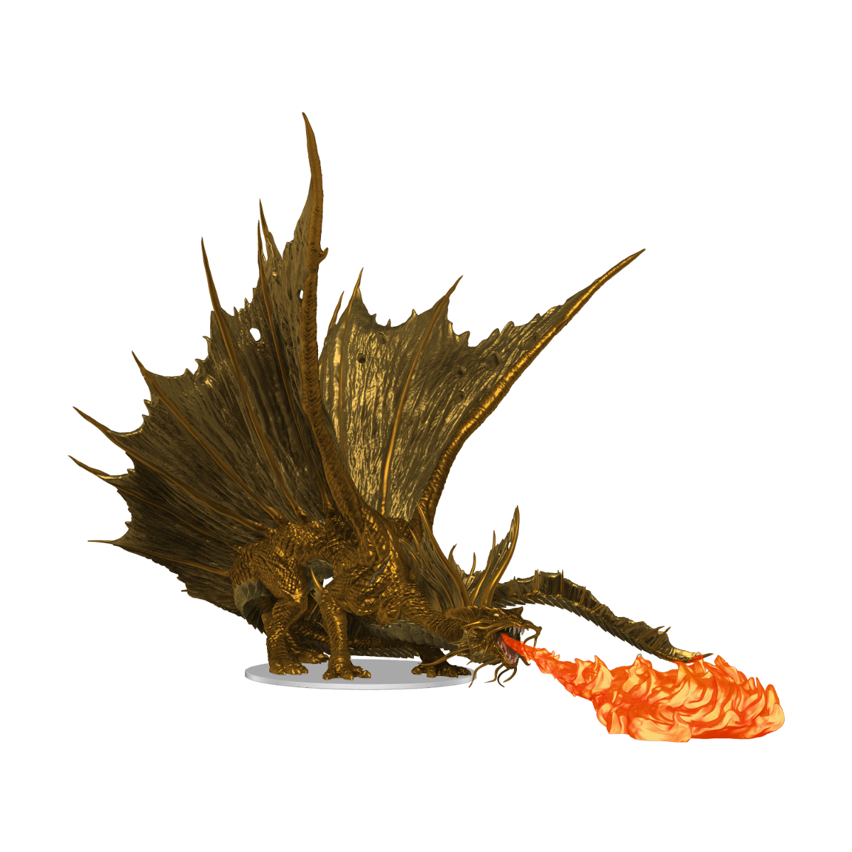 D&D Icons Of The Realms | Adult Gold Dragon (Pre-painted)