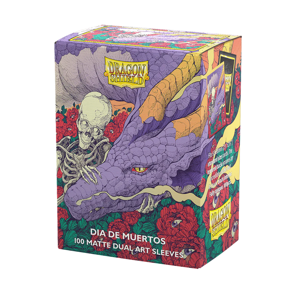 Dragon Shield | Standard Size Sleeves | 100ct | Dia De Muertos 2026 (Brushed Art)