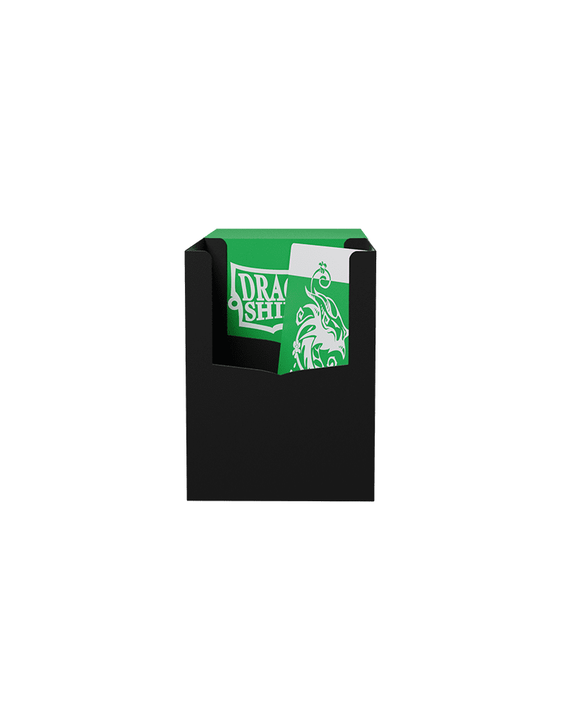 Dragon Shield | Double Shell Deck Box | Green/Black