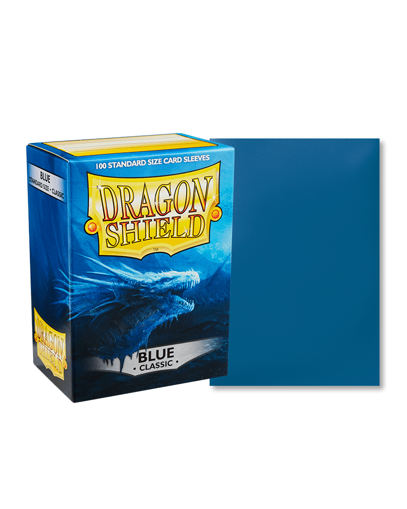 Dragon Shield | Standard Size Sleeves | 100ct | Blue (Classic)
